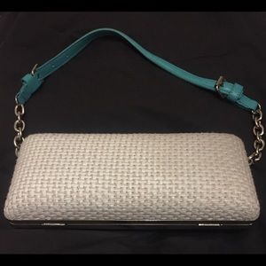 Diane von Furstenberg Tri-Color Frame Clutch Bag